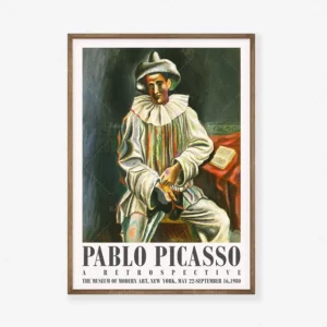Affiche Picasso - Poster d'art exposition