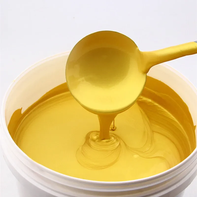 Peinture dorée à base d’eau effet feuille d’or
