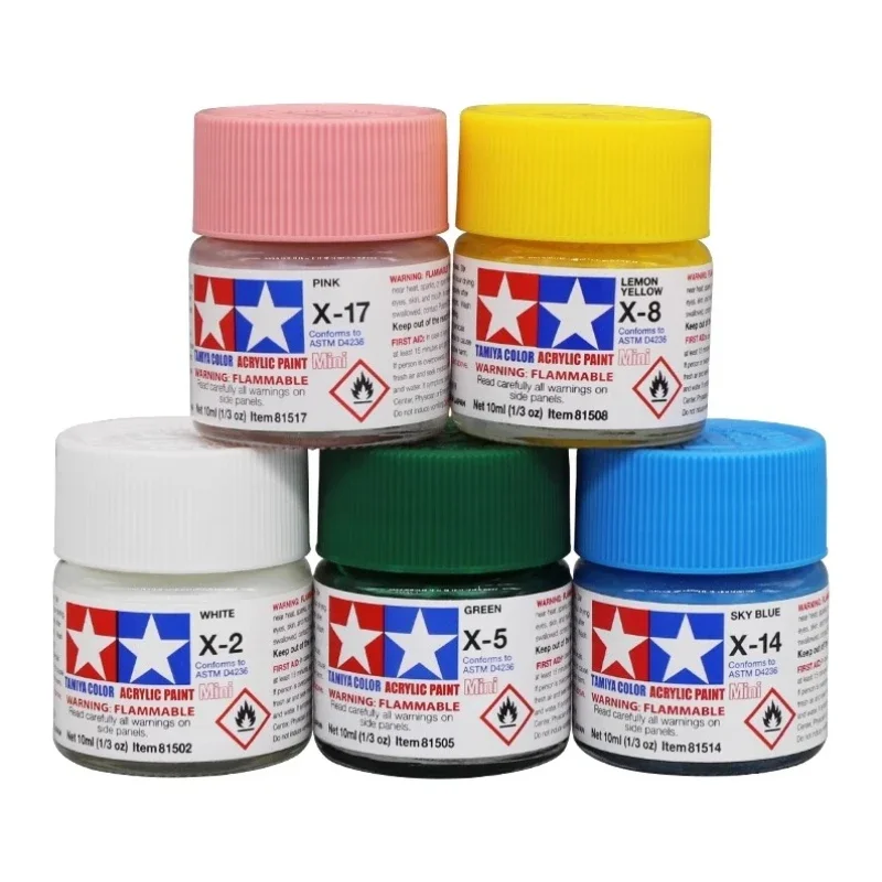 Peinture acrylique mate à base d’eau 10 ml pour loisirs créatifs – Image 2