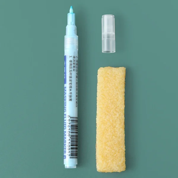 Stylo de masquage liquide 0,7 mm pour aquarelle et gouache
