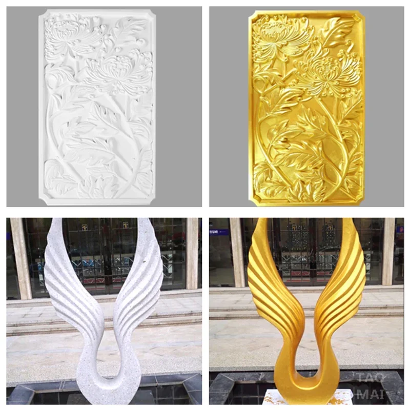 Peinture dorée à base d’eau effet feuille d’or – Image 3