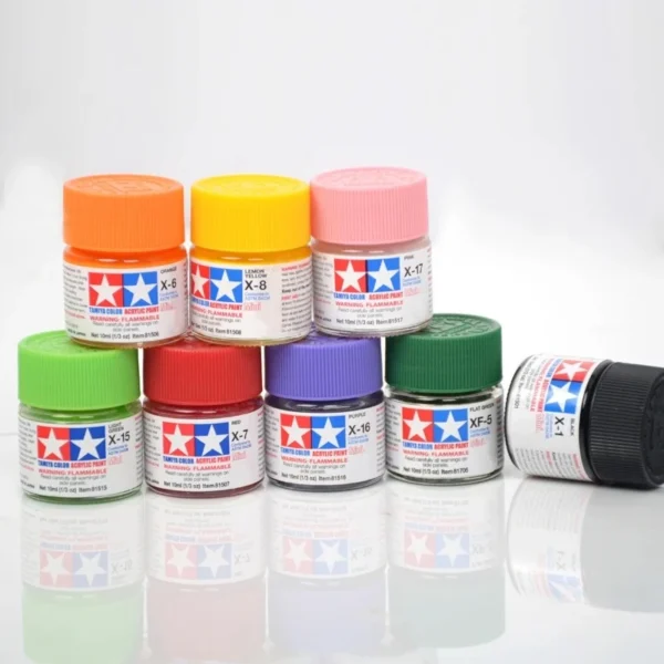 Peinture acrylique mate à base d’eau 10 ml pour loisirs créatifs