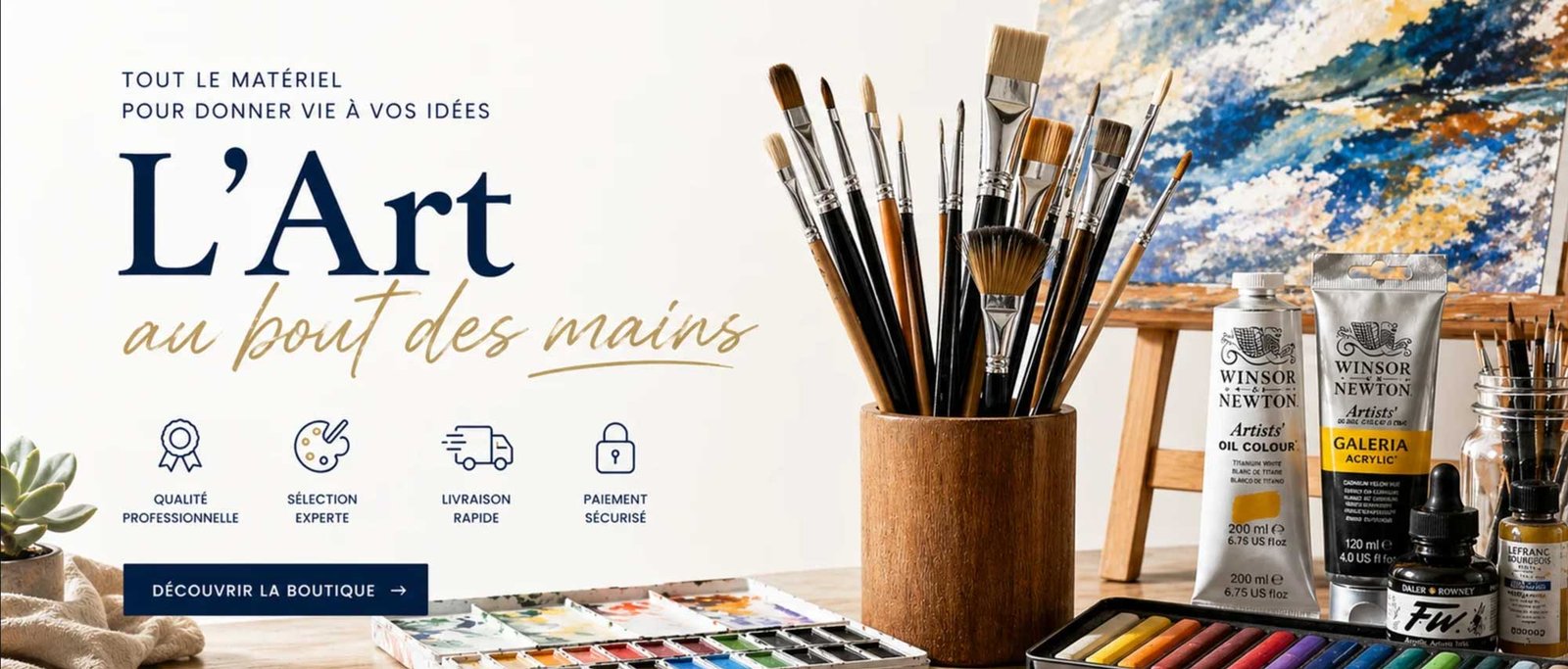 accueil boutique loisirs créatifs beaux arts