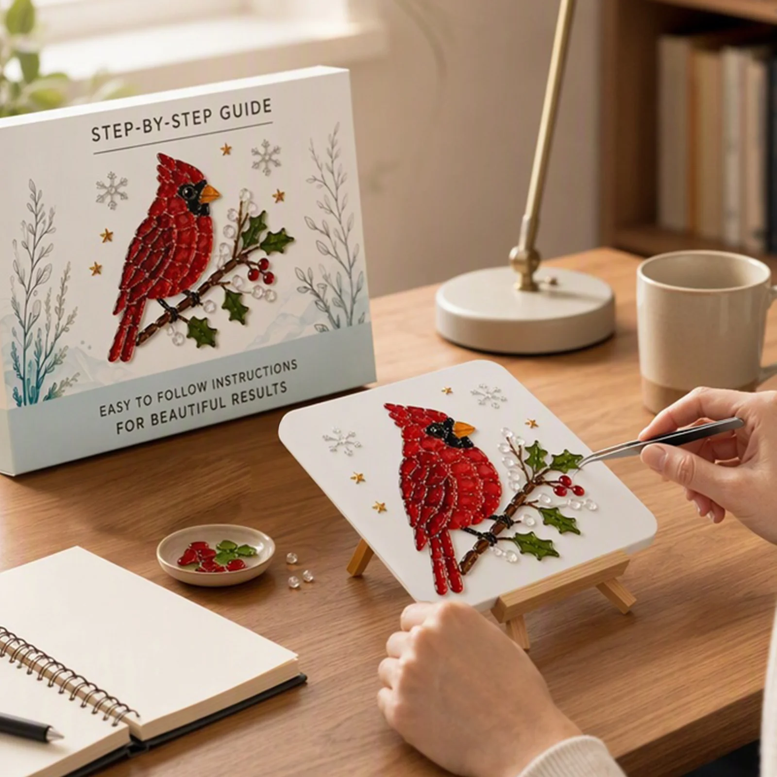 Kit de mosaïque en verre à faire soi-même – Modèle au choix – Image 3