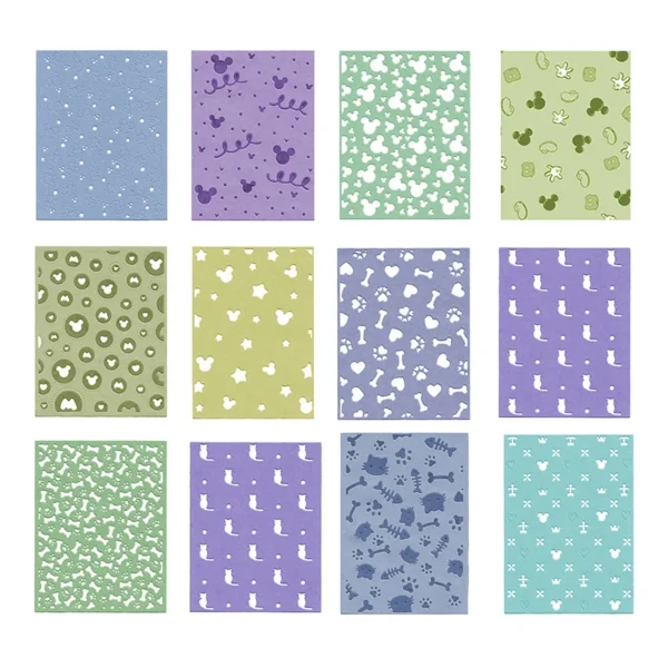 Matrice de découpe métal Noël Disney – Die cut scrapbooking, carterie 3D & DIY papier