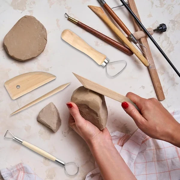Kit de 13 outils de poterie & modelage