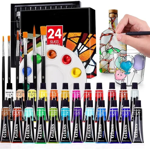 Kit peinture sur verre