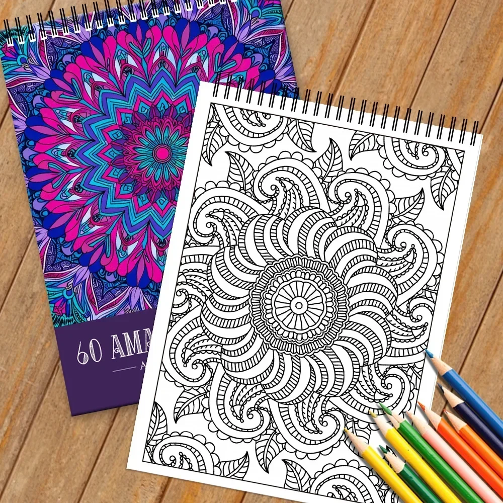 Livre de coloriage mandala pour adultes