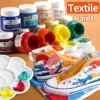 Peinture textile permanente 50 ml – Peinture acrylique pour tissu, vêtements & chaussures